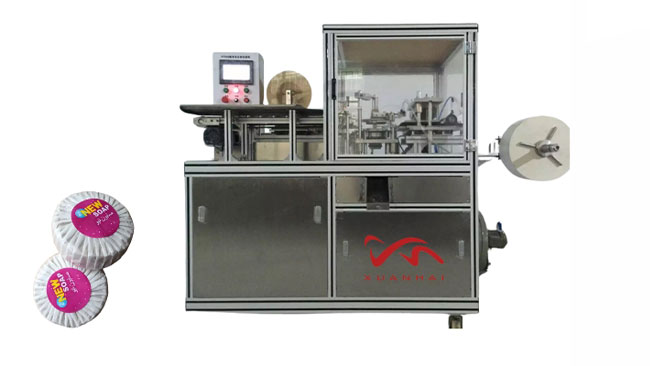 Round Soap Pleat Wrapping Machine